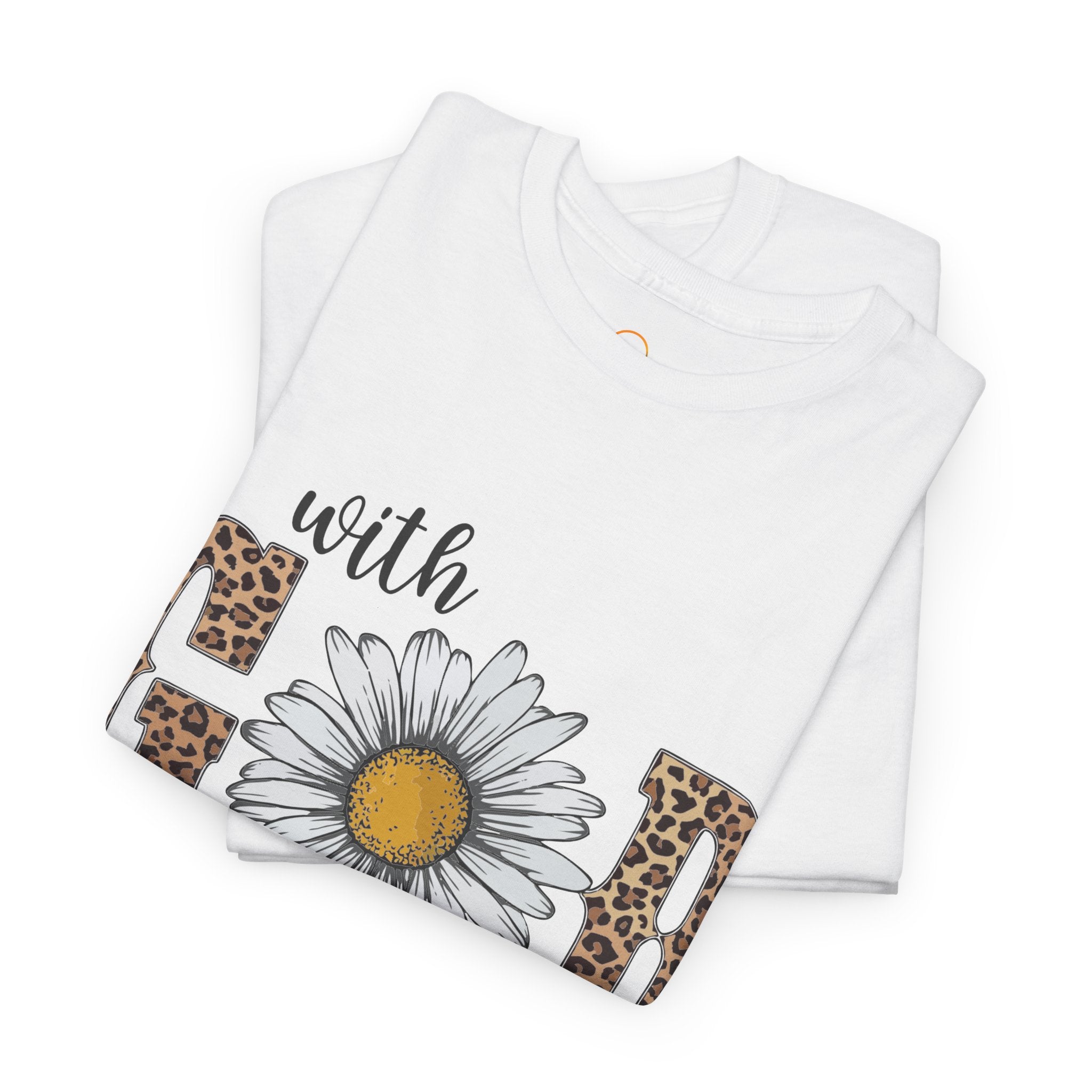 Unisex Heavy Cotton Tee - "With God All Things Are Possible"
