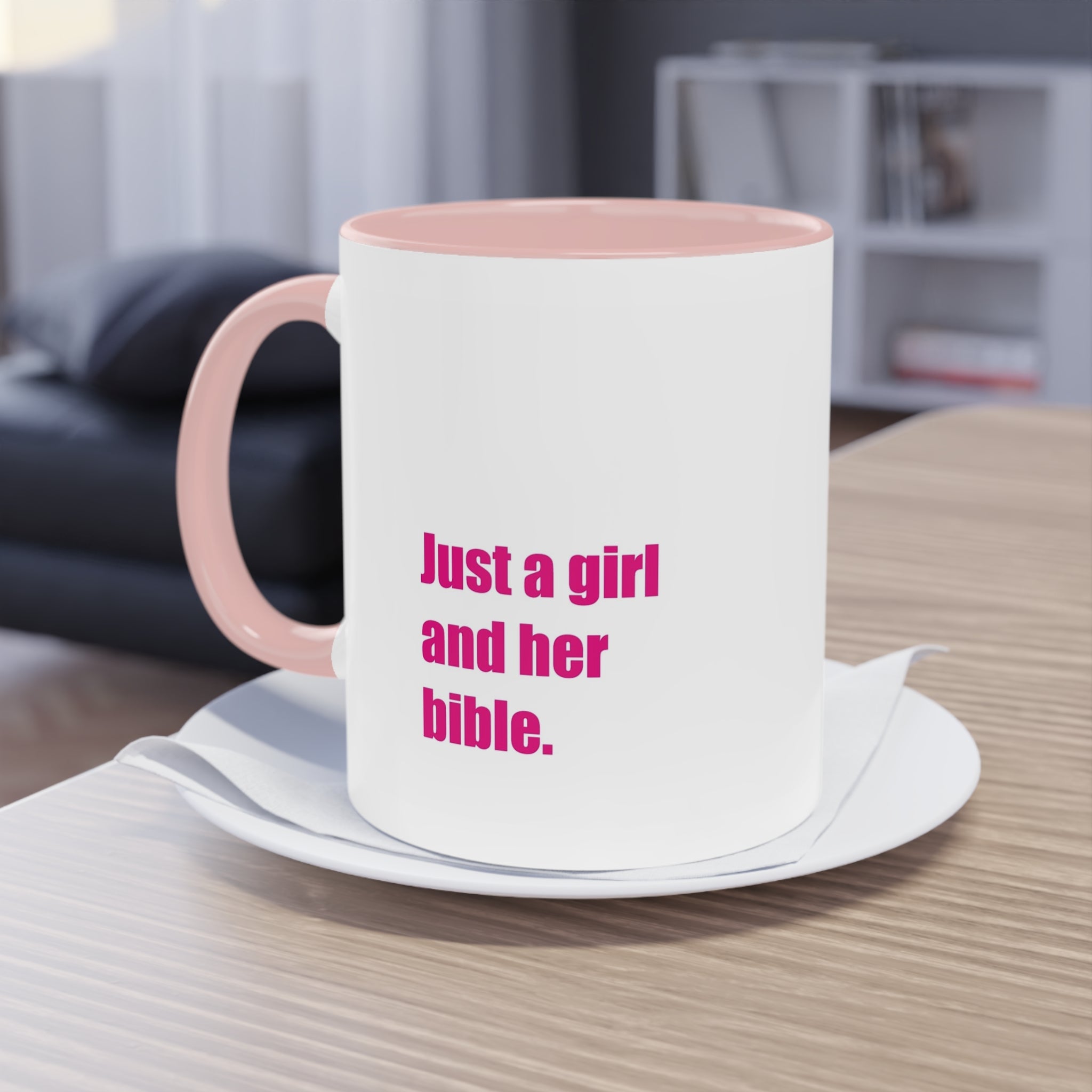 Just a girl and her bible - Mug