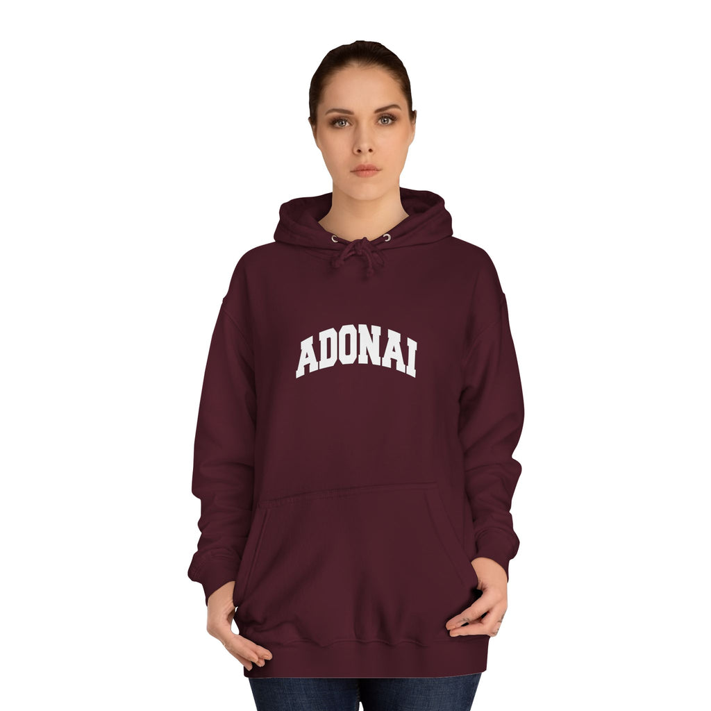 Inspirational Unisex Hoodie - ADONAI "MY LORD"