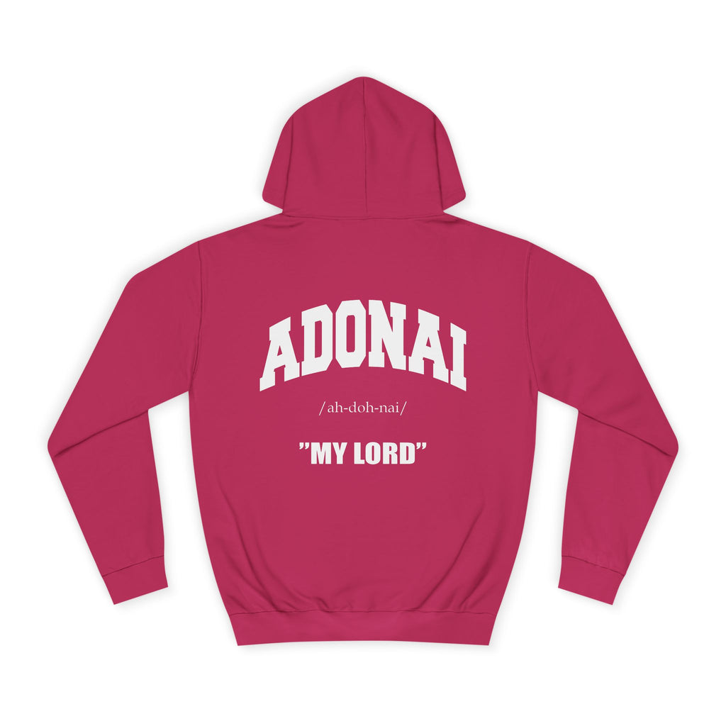 Inspirational Unisex Hoodie - ADONAI "MY LORD"