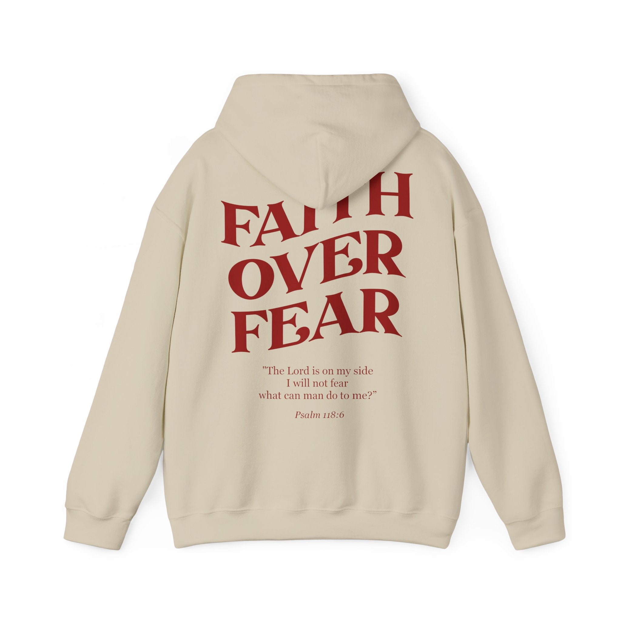 Faith Over Fear Hoodie - Unisex