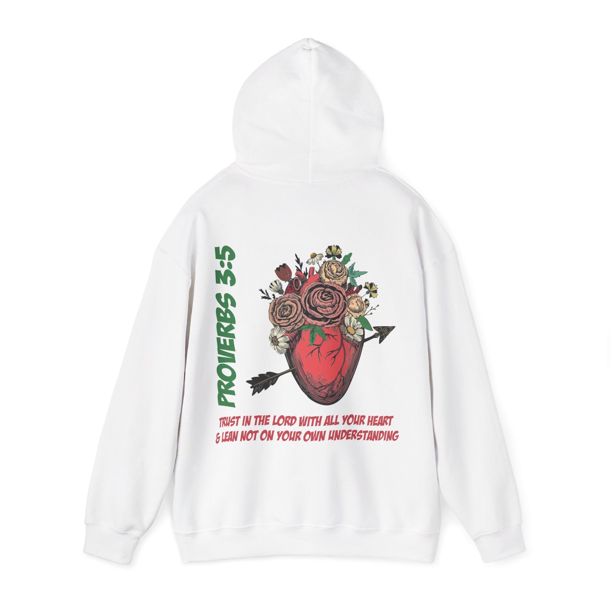 Unisex Inspirational Hoodie - Proverbs 3:5