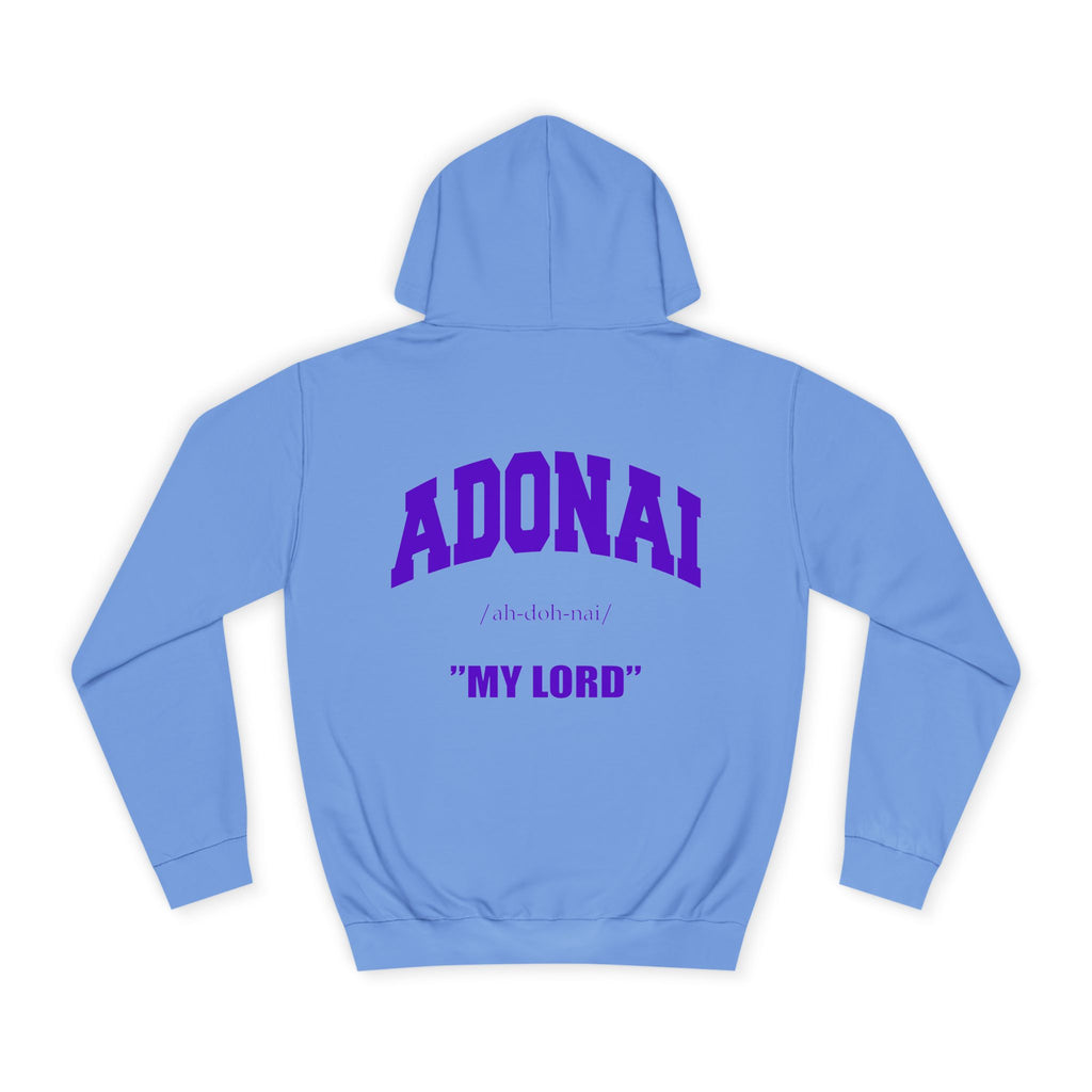 Inspirational Unisex Hoodie - ADONAI "MY LORD"