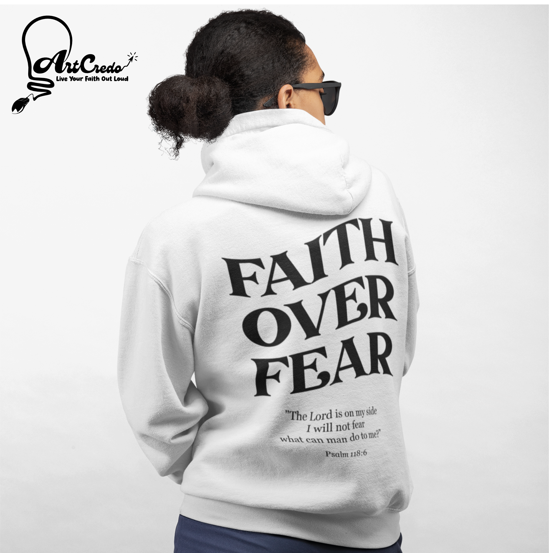 Faith Over Fear Hoodie - Unisex