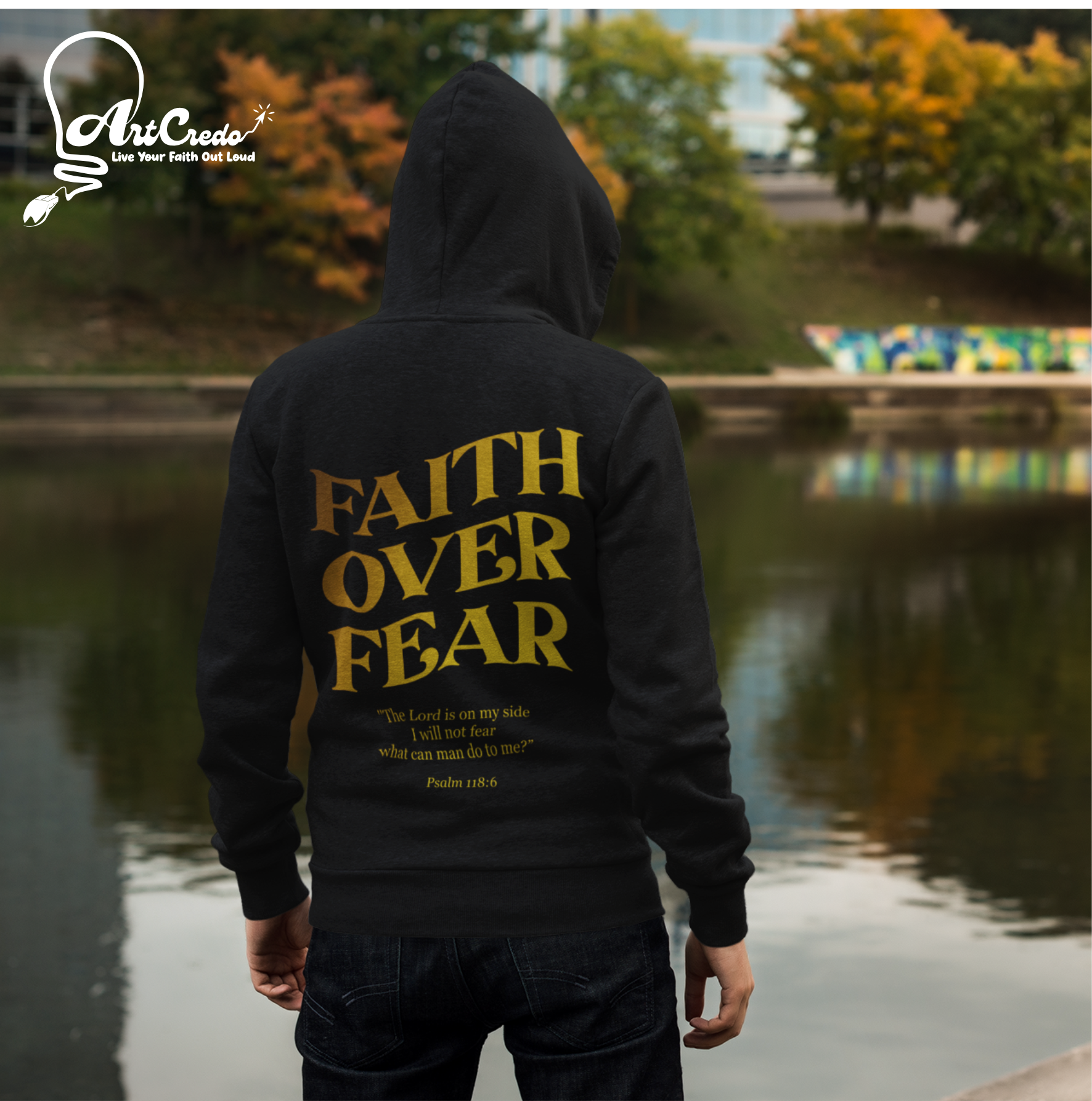 Faith Over Fear Hoodie - Unisex