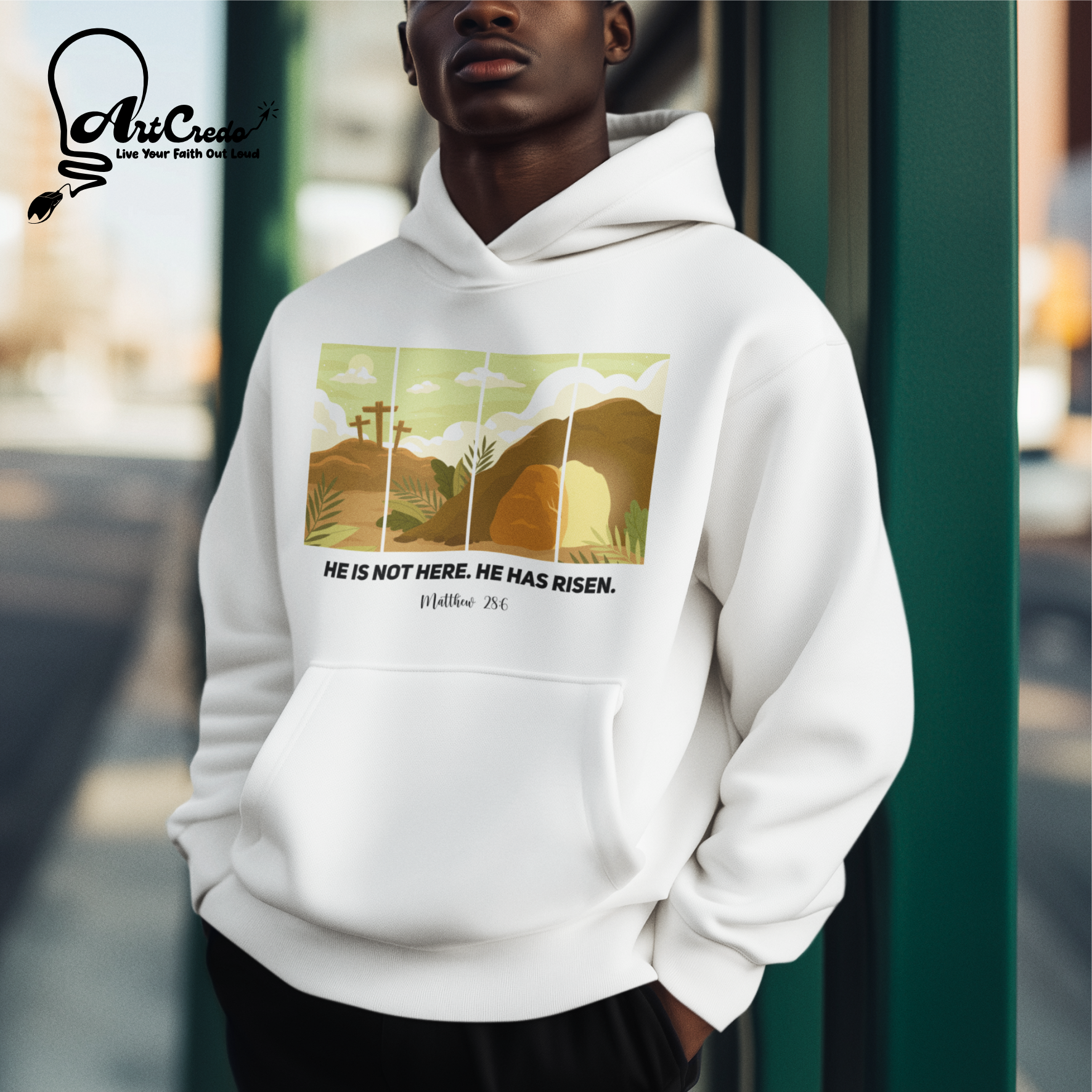 He Has Risen - Unisex Hoodie