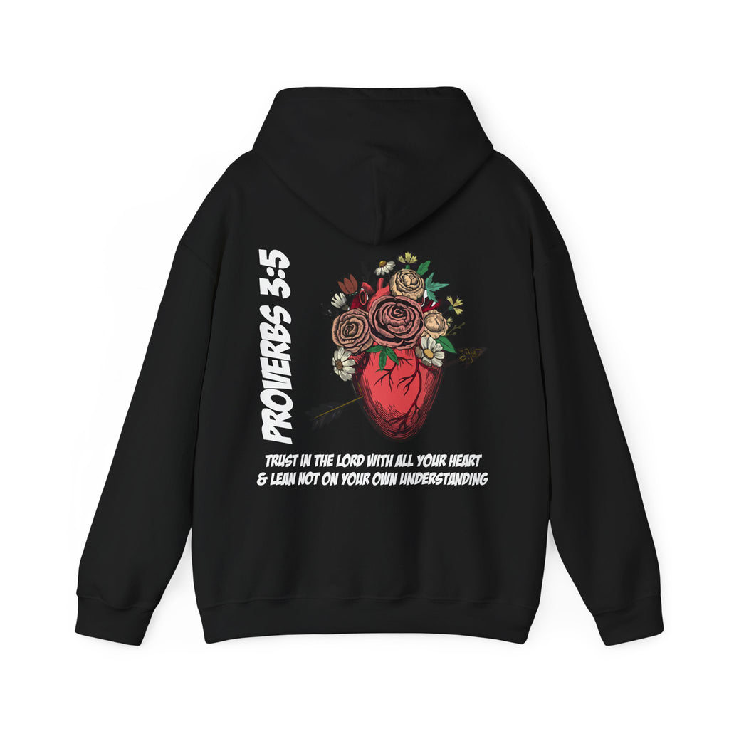 Unisex Inspirational Hoodie - Proverbs 3:5