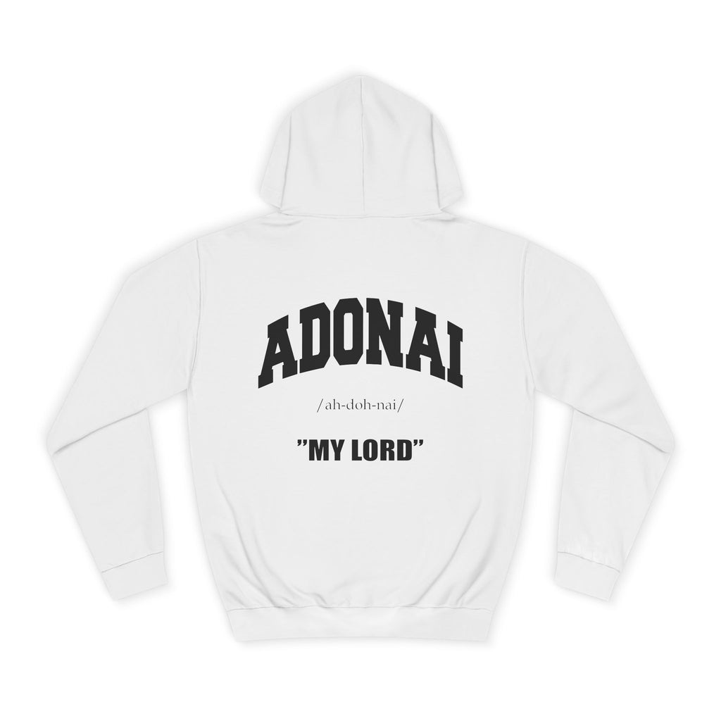 Inspirational Unisex Hoodie - ADONAI "MY LORD"