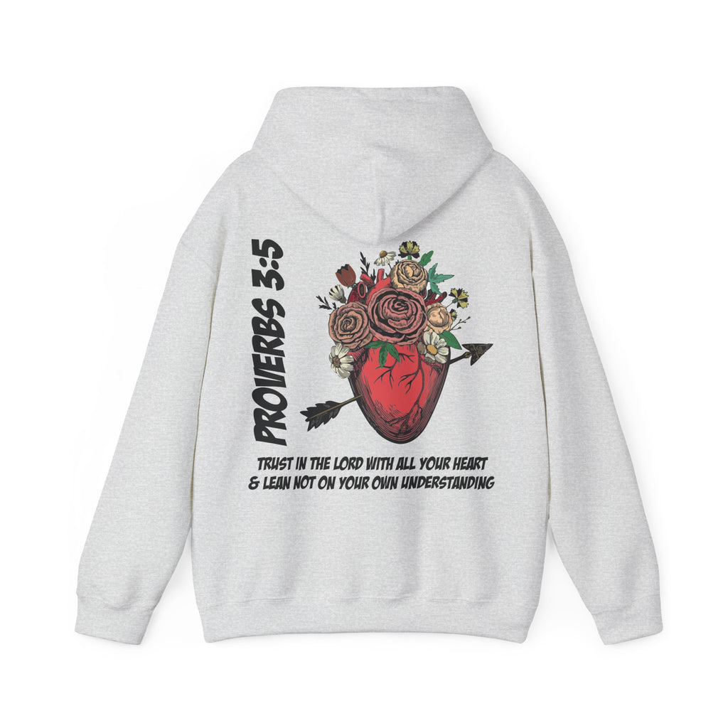 Unisex Inspirational Hoodie - Proverbs 3:5