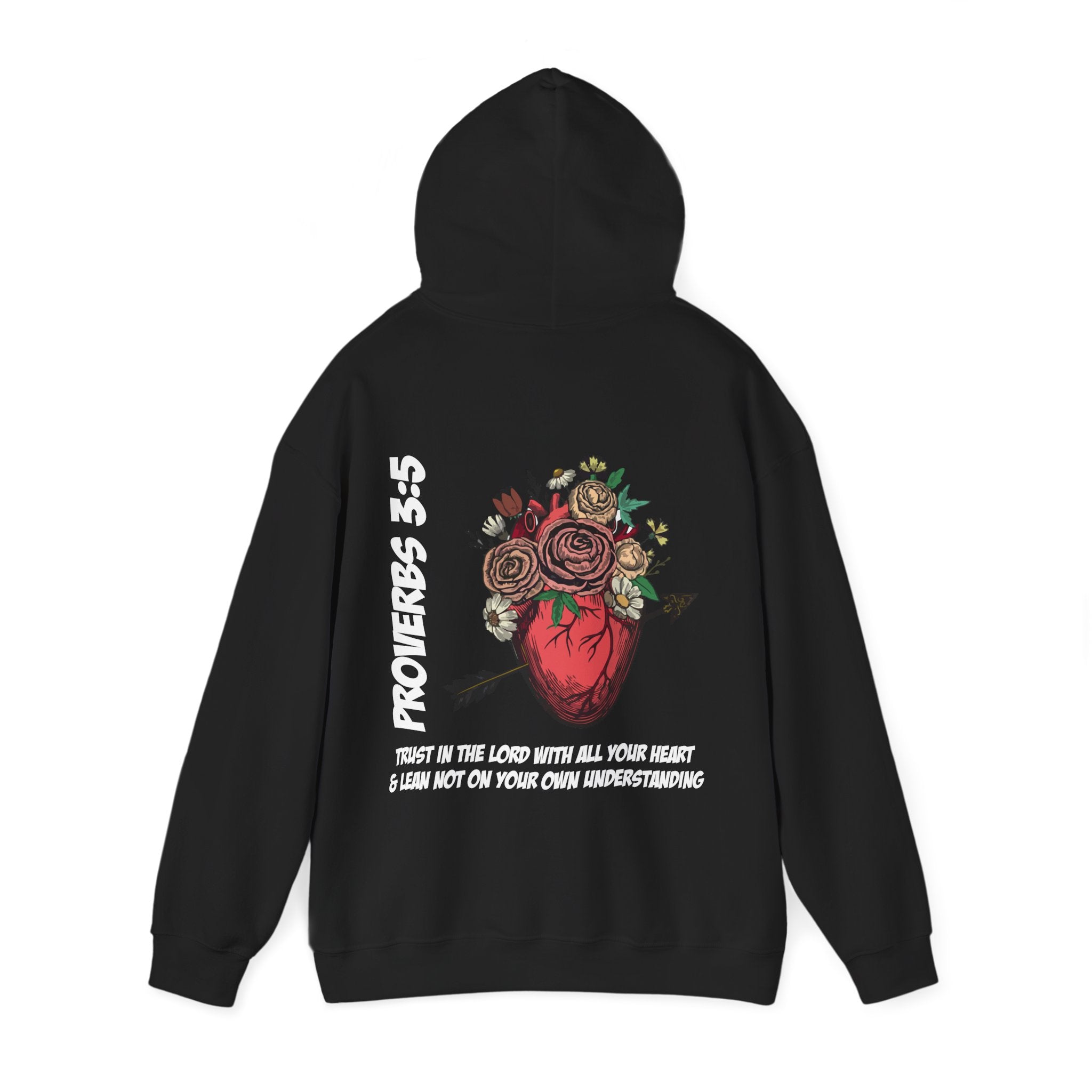 Unisex Inspirational Hoodie - Proverbs 3:5