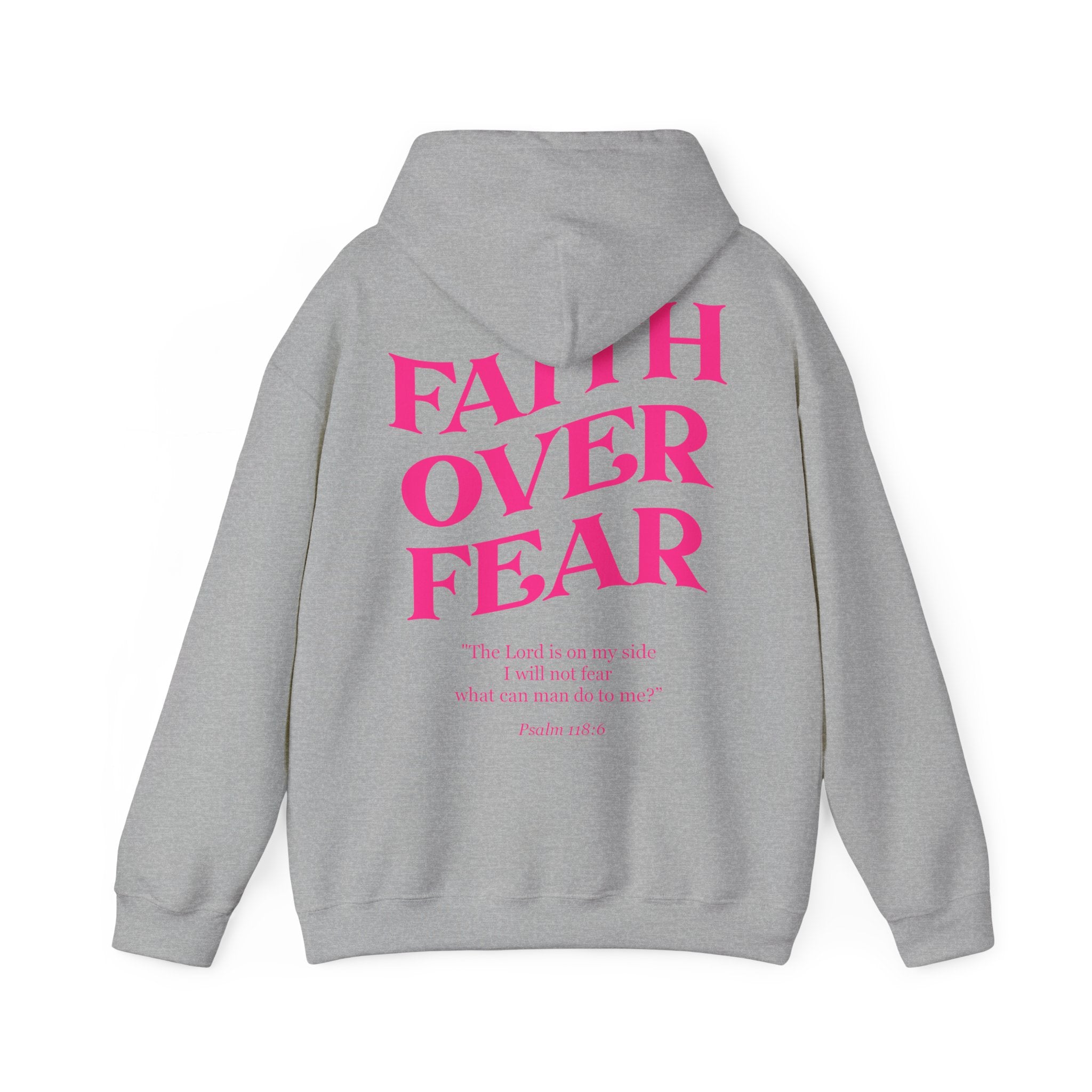 Faith Over Fear Hoodie - Unisex