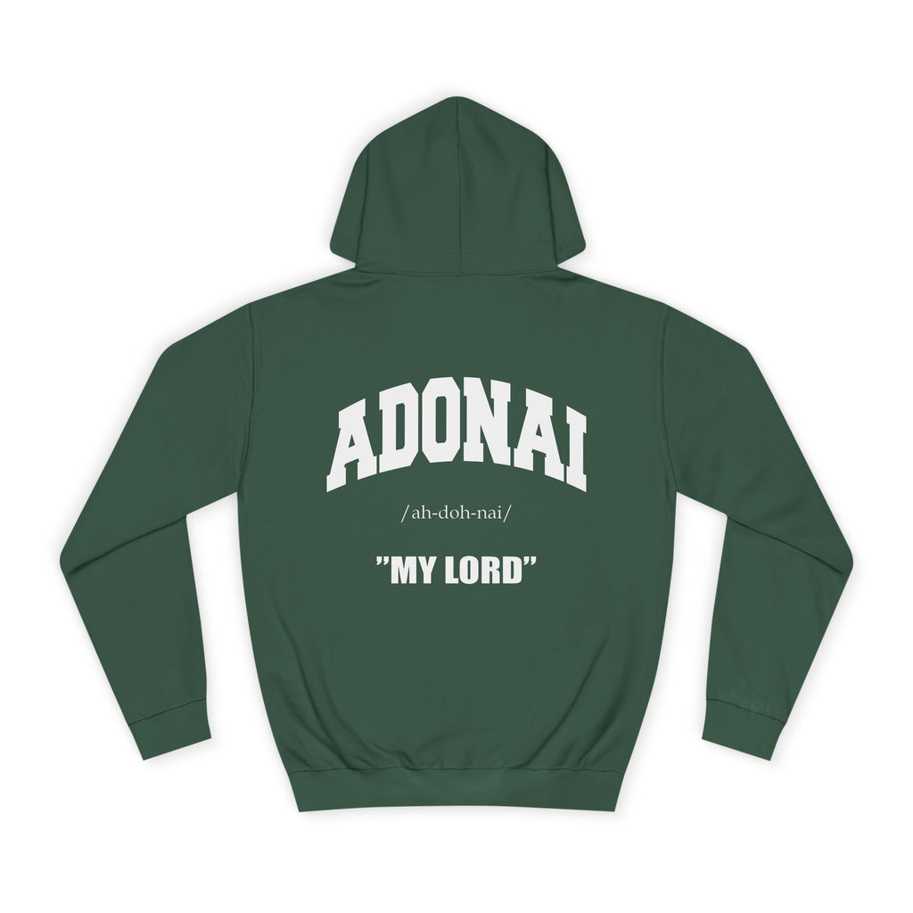 Inspirational Unisex Hoodie - ADONAI "MY LORD"